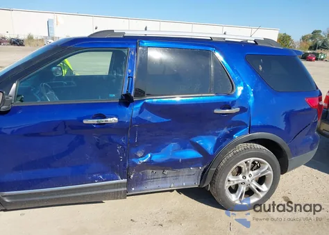 2015 Ford Explorer Limited из США, поврежденный, VIN 1FM5K8F85FGA09414